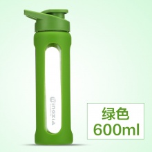 明霞玻璃杯 便攜創(chuàng)意情侶水杯車載運(yùn)動(dòng)茶杯