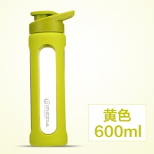 明霞玻璃杯 便攜創(chuàng)意情侶水杯車載運(yùn)動(dòng)茶杯
