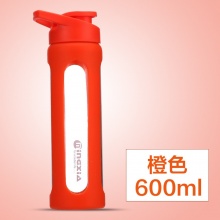 明霞玻璃杯 便攜創(chuàng)意情侶水杯車載運(yùn)動(dòng)茶杯