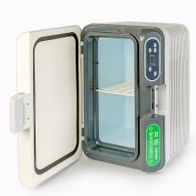 12L 雙制冷車載汽車冰箱 12V24V220V家用冷藏柜冷暖箱 車家二用